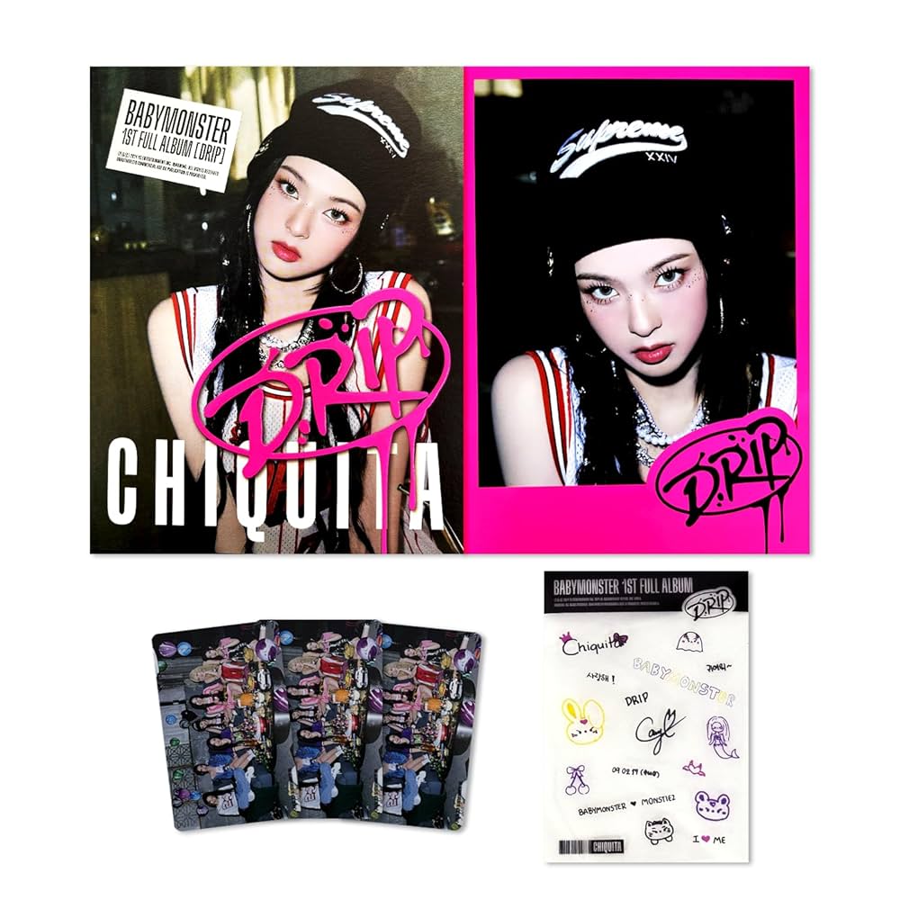 BABYMONSTER DRIP YG tag ver. アルバム 14枚セット BABYMONSTER - DRIP [YG TAG Album Ver] – Kpop Exchange